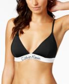 Calvin Klein Active Logo Triangle Bikini Top Women's Swimsuit