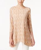 Alfani Printed Swing Top, Only At Macy's