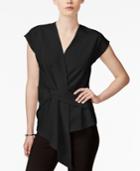 Bar Iii Draped Asymmetrical Top, Only At Macy's