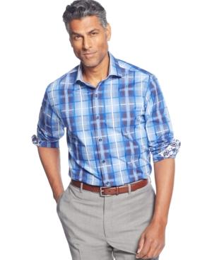 Tasso Elba Gordon Plaid Shirt