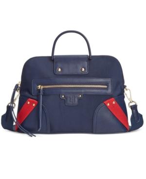 Tommy Hilfiger Violet Dome Satchel