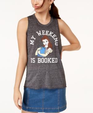 Mighty Fine Juniors' Princess-belle Graphic Tank Top