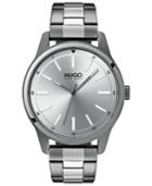 Hugo Men's #dare Two-tone Stainless Steel Bracelet Watch 42mm