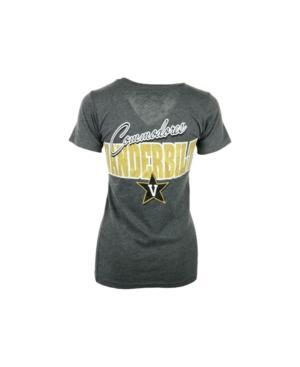 Royce Apparel Inc Women's Vanderbilt Commodores Logo T-shirt