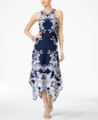 Inc International Concepts Printed Beaded Dress, Only At Macy's
