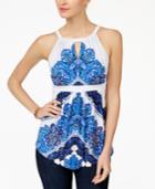 Inc International Concepts Handkerchief-hem Halter Top, Created For Macy's