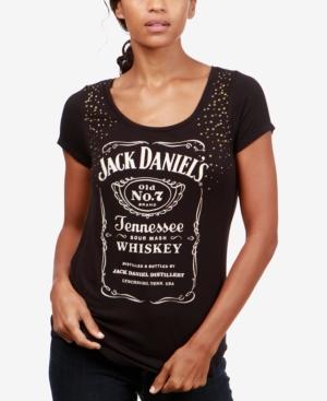 Lucky Brand Studded Graphic-print T-shirt