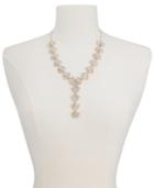 I.n.c. Multi-stone Lariat Necklace, 19 + 3 Extender, Created For Macy's