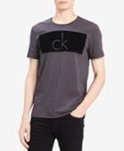 Calvin Klein Jeans Men's Knockout Flocked Logo T-shirt