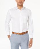 Club Room Men's Classic/regular Pinpoint Dress Shirt, Created For Macy's