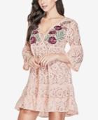 Guess Capri Embroidered Lace Dress