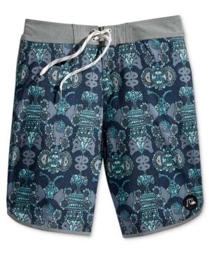 Quiksilver Men's Laced Abstract-print Boardshorts