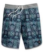 Quiksilver Men's Laced Abstract-print Boardshorts