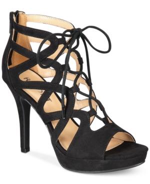 Report Laxy Lace-up Platform Sandals Women's Shoes