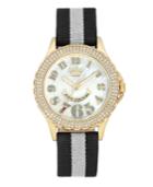 Woman's Juicy Couture, 1056mpbk Crystal Strap Watch
