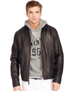 Polo Ralph Lauren Leather Barracuda Jacket