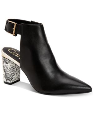 Calvin Klein Women's Evenah Ankle Strap Shooties Women's Shoes