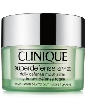 Clinique Superdefense Daily Defense Moisturizer Spf 20 Skin Types 3/4, 1 Oz