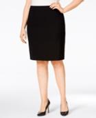 Calvin Klein Plus Size Fit Solutions Pencil Skirt