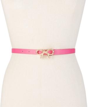 Kate Spade New York Mini Bow Leather Belt