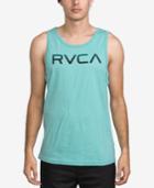 Rvca Men's Big Gradient Logo-print Cotton Tank