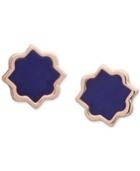 Ivanka Trump Rose Gold-tone Stone Stud Earrings