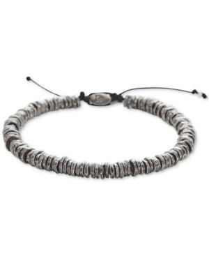 Degs & Sal Men's Washer Slider Bracelet In Sterling Silver