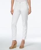 Charter Club White Wash Boyfriend Jeans, Only At Macy's