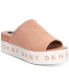 Dkny Carli Flatform Sandals, Created For Macy's