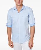 Inc International Concepts Men's Dobby Utility Shirt, Created For Macy's