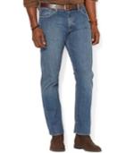 Polo Ralph Lauren Big And Tall Straight-fit Stanton-wash Jean
