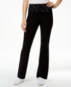 Style & Co Tummy-control Yoga Pants, Only At Macy's
