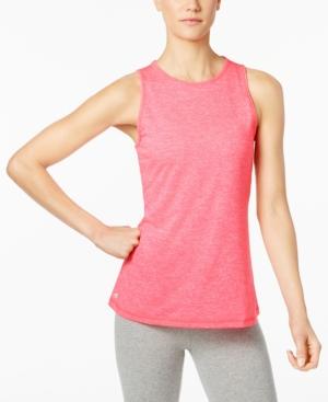 Ideology Heathered Keyhole-back Tank Top, Created For Macy's