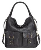 Sanctuary Eyelet Cargo Carryall Hobo