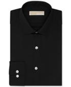 Michael Michael Kors Non-iron Slim-fit Twill Solid Dress Shirt