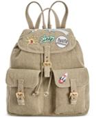 Steve Madden Dillian Medium Backpack With Patches, A Macy's Exclusive Style