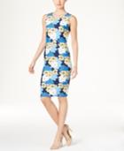 Charter Club Floral-print Sheath Dress, Only At Macy's