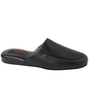 L.b. Evans Duke Leather Scuff Slippers Men's Shoes