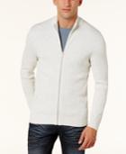 Inc International Concepts Men's Zip-front Cardigan, Created For Macy's