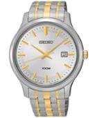 Seiko Men's Special Value Two-tone Stainless Steel Bracelet Watch 41mm Sur147