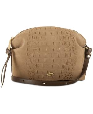 Brahmin Haley Gold Wilmington Small Crossbody