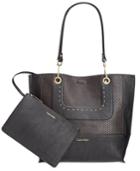 Calvin Klein Sonoma Chain Reversible Tote With Pouch