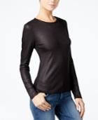 Guess Alayna Coated Layering Top