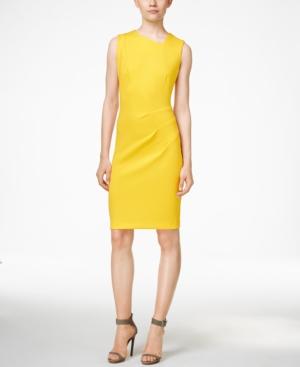 Calvin Klein Asymmetrical Sheath Dress