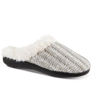 Isotoner Signature Women's Sweater-knit Hoodback Slippers