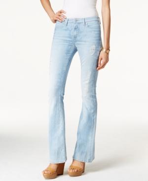Calvin Klein Jeans Flare-leg Bourges Blue Wash Jeans