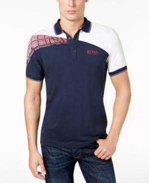 Hugo Boss Men's Paddy Pro 3 Colorblocked Printed Polo