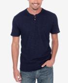 Lucky Brand Men's Notch-collar T-shirt