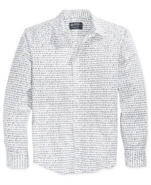 American Rag Men's Woodgrain Dot Shirt, Only At Macy's