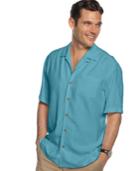 Tommy Bahama Macys's Exclusive Bird It Through The Grapevine Silk Shirt